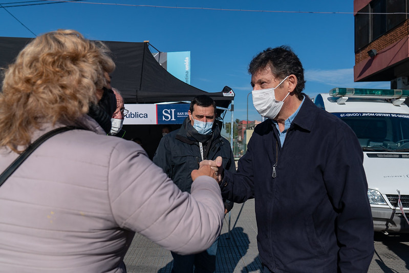 San Isidro: Intensifican testeos en la vía publica para detectar covid-19