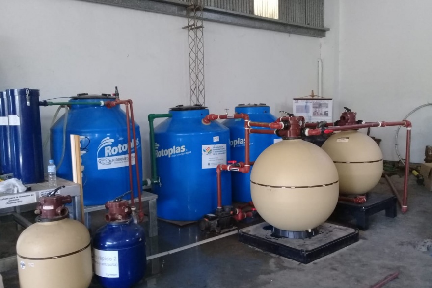 Planta de remoción de arsénico en agua desarrollada por la UNLP fue declarada de interés provincial