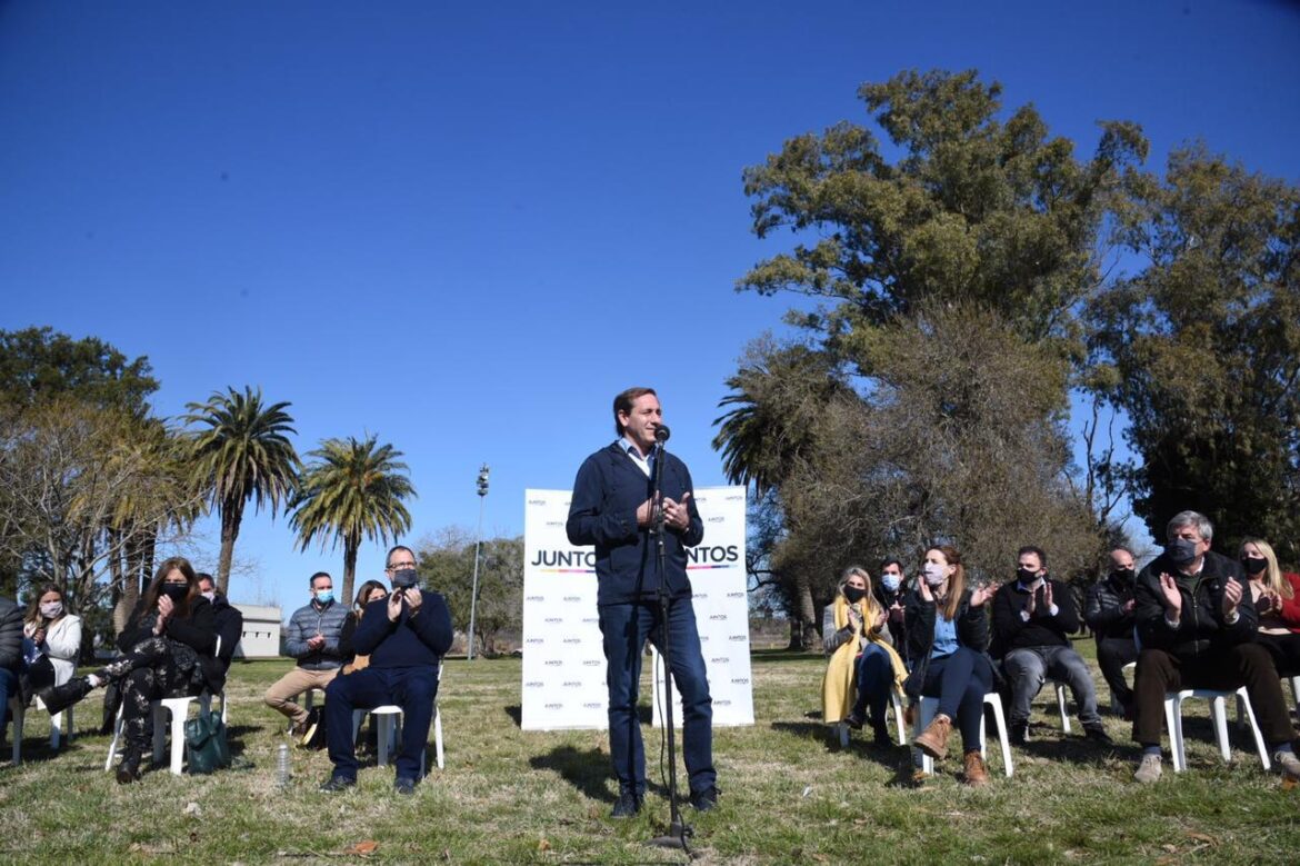 Garro reunió a su tropa: “Tenemos que salir a la calle con convicción y devolverle la esperanza a la gente”
