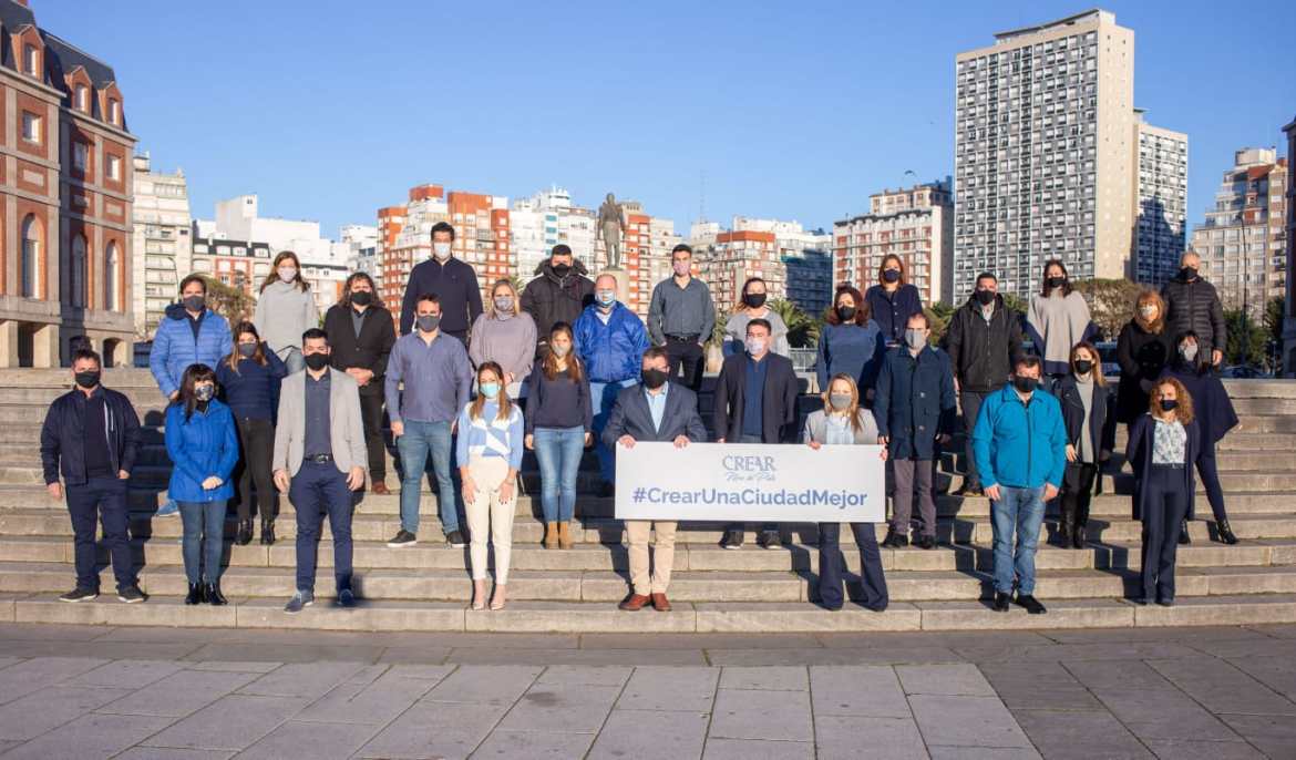 CREAR PRESENTÓ SU LISTA: «SOMOS LA NUEVA OPCIÓN MARPLATENSE»