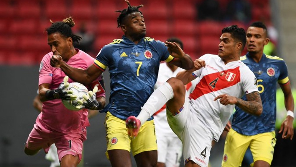 Colombia se queda con el tercer puesto, tras derrotar a Perú
