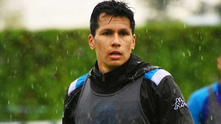 Leonardo Sigali volvió a entrenarse diferenciado y es duda ante Sarmiento