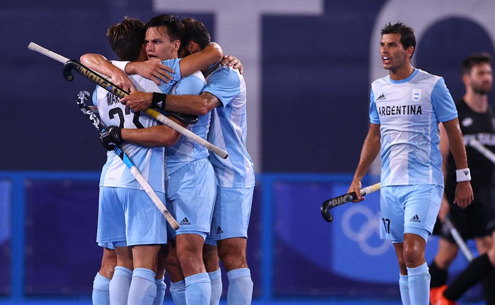 Argentina goleó a Nueva Zelanda y avanzó a cuartos de final en Tokio