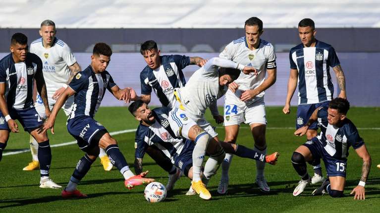 Boca sigue sin ganar y empató sin goles en Córdoba frente a Talleres