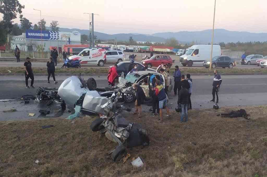 Cuatro muertos en un choque frontal sobre la ruta nacional 66 en Jujuy