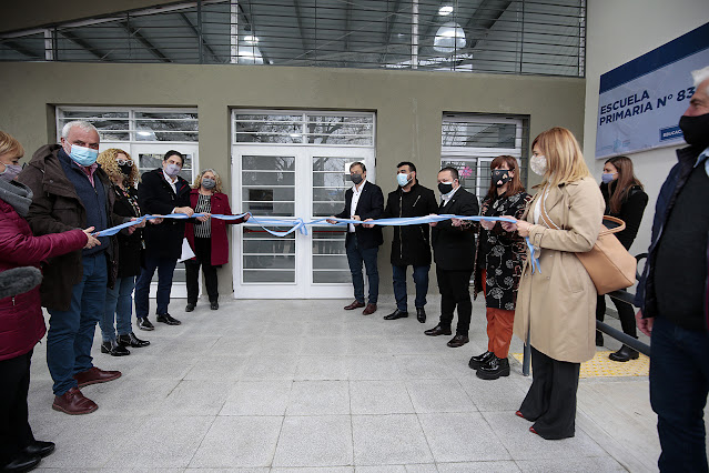 Tras 20 años, se inauguró una escuela primaria nueva en Almirante Brown