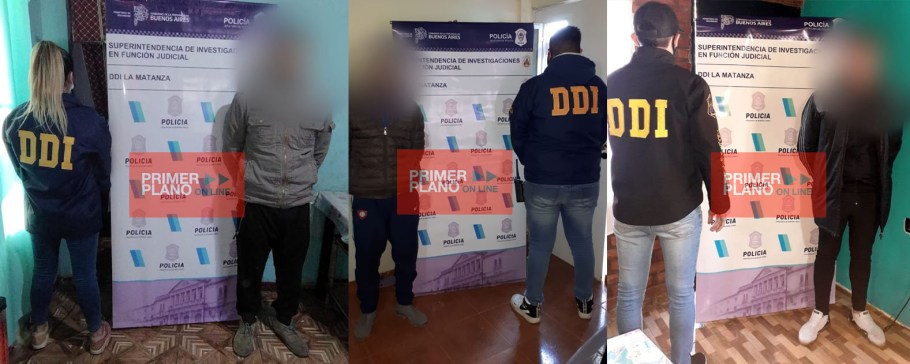 Desbaratan una banda dedicada a realizar secuestros extorsivos y «entraderas» en La Matanza