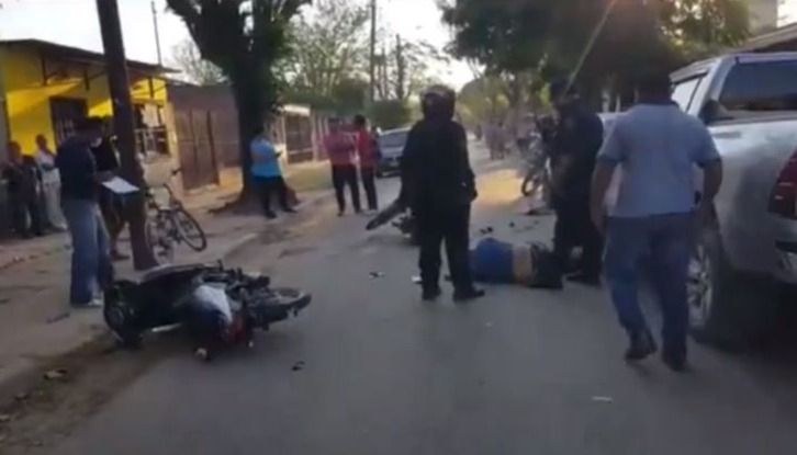 Un «motochorro» y otro hombre mueren tras un robo y choque en Salta