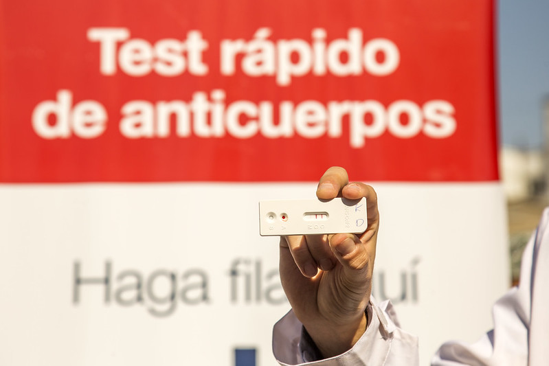 San Isidro: Siguen los operativos de test de anticuerpos, hisopados y vacunación en la vía publica