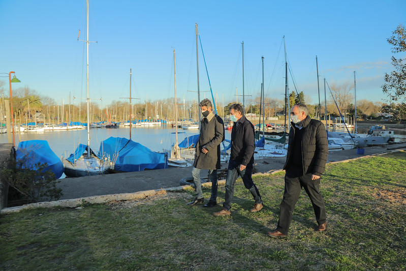 San Isidro: Avanzan las obras en el Parque Público del Puerto