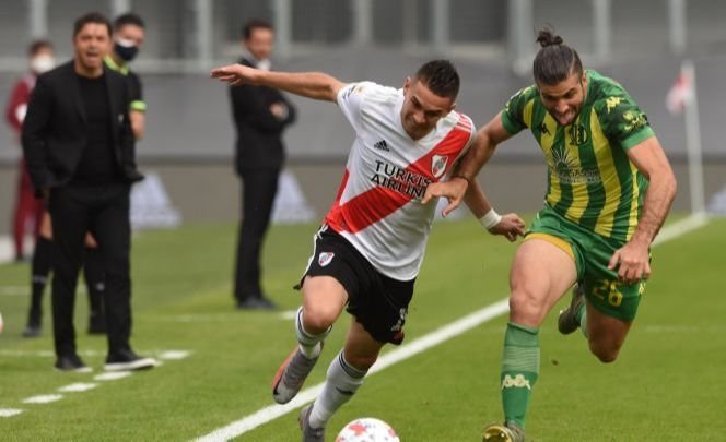 River, con equipo de emergencia, visita a Sarmiento luego de seis años