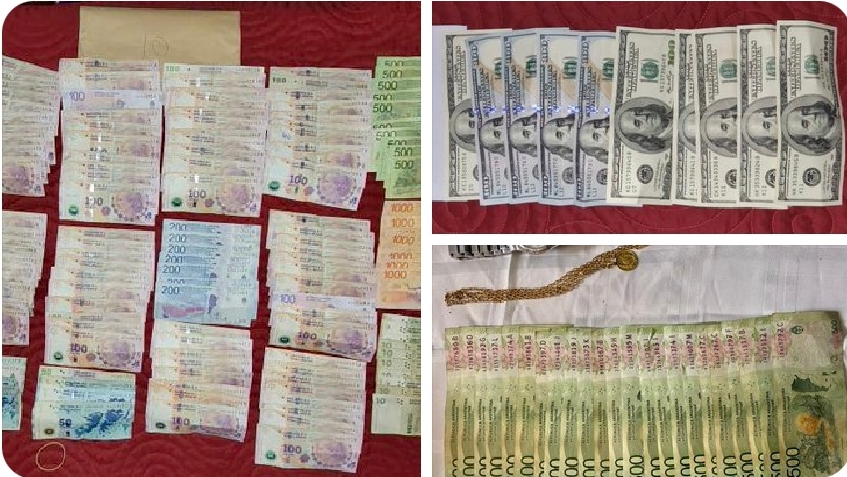 Roban en una Iglesia cerca de un millon de pesos, amenazan a los presentes y son detenidos