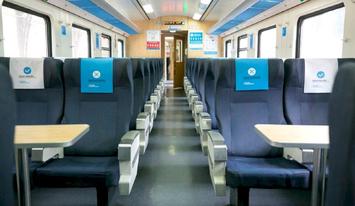 Habilitan hasta el 30 de septiembre la venta de pasajes de trenes de larga distancia