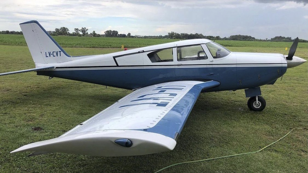 Un avión argentino cayó cerca de Punta del Este y murieron sus dos tripulantes