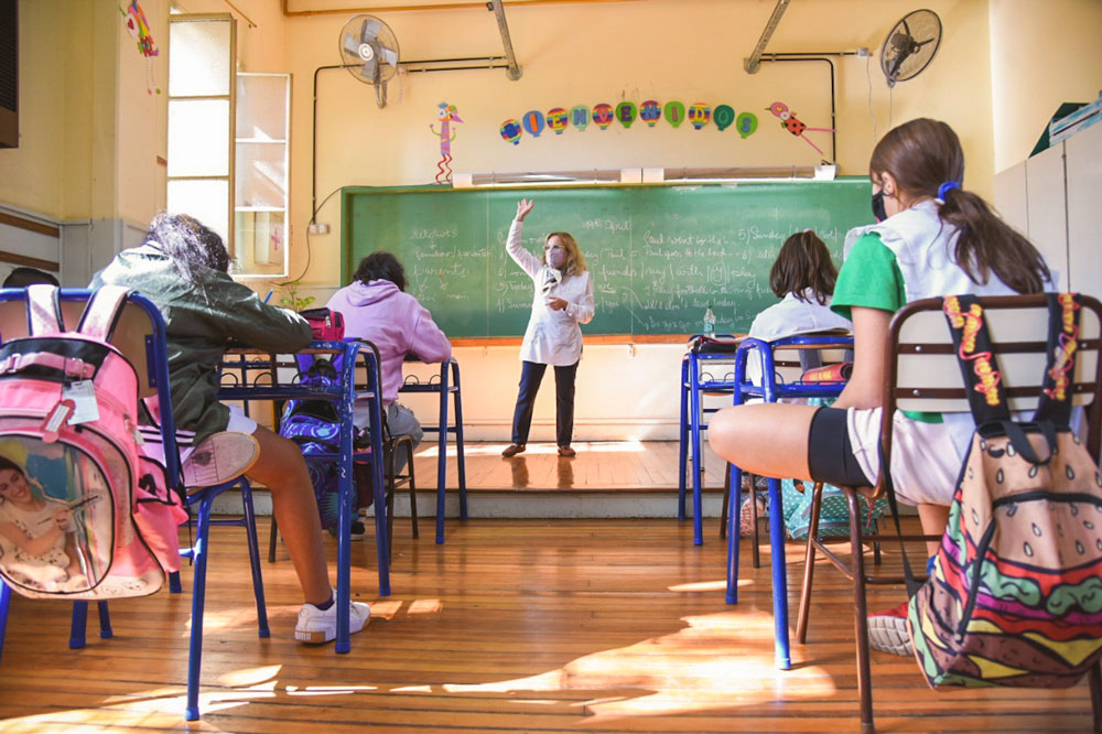 La vuelta a la presencialidad en La Pampa fue con el 98,3% de los docentes vacunados