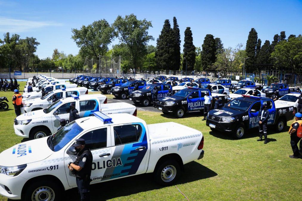 Se pusieron en funcionamiento 47 nuevos patrulleros en Lomas de Zamora