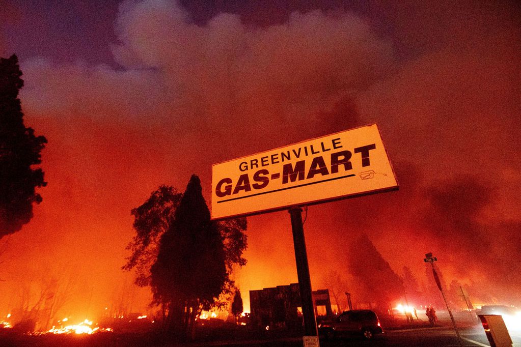 Un pueblo fue destruido por «Dixie», el peor incendio de la historia de California