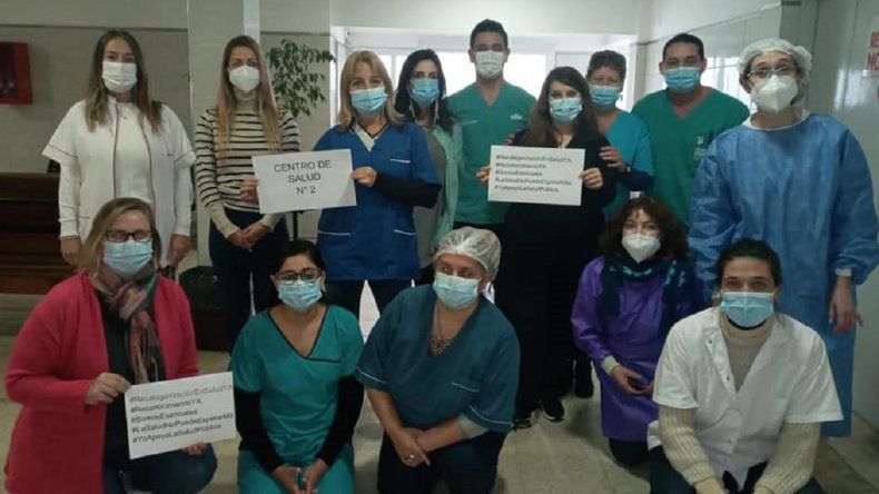 Trabajadores de salud municipal paran en reclamo de mejoras laborales e insumos