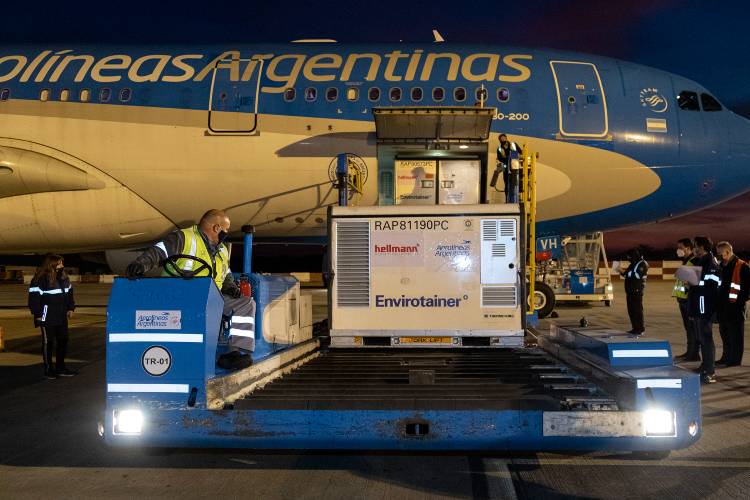 Argentina ya cuenta con casi 55 millones de vacunas recibidas desde el inicio de la pandemia