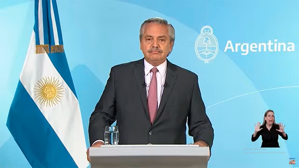 El presidente Fernández presenta proyecto de Ley de Compre Argentino, en el Museo del Bicentenario