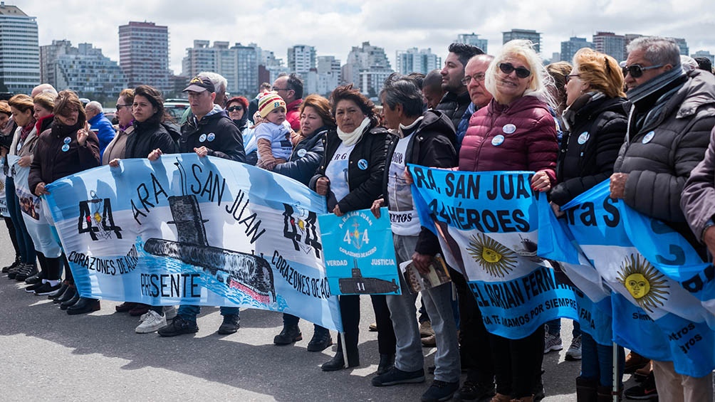 Continúan hoy las indagatorias por el espionaje a familiares de tripulantes del ARA San Juan