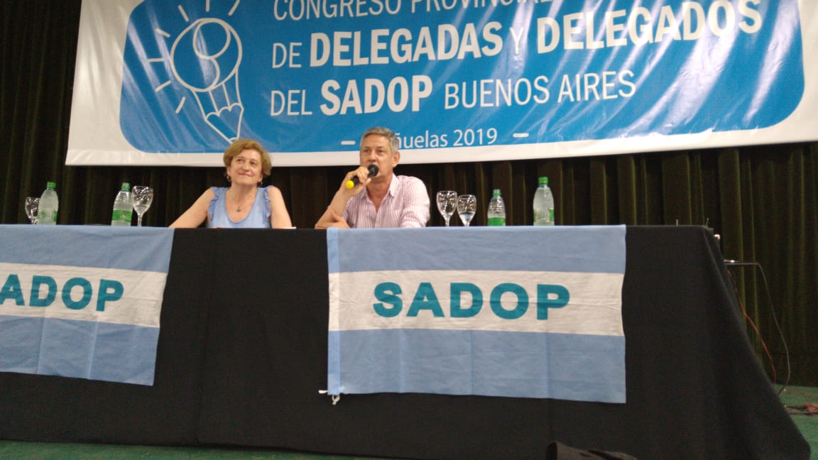 El Sadop lanzó campaña nacional para elegir delegados entre sus más de 70 mil afiliados