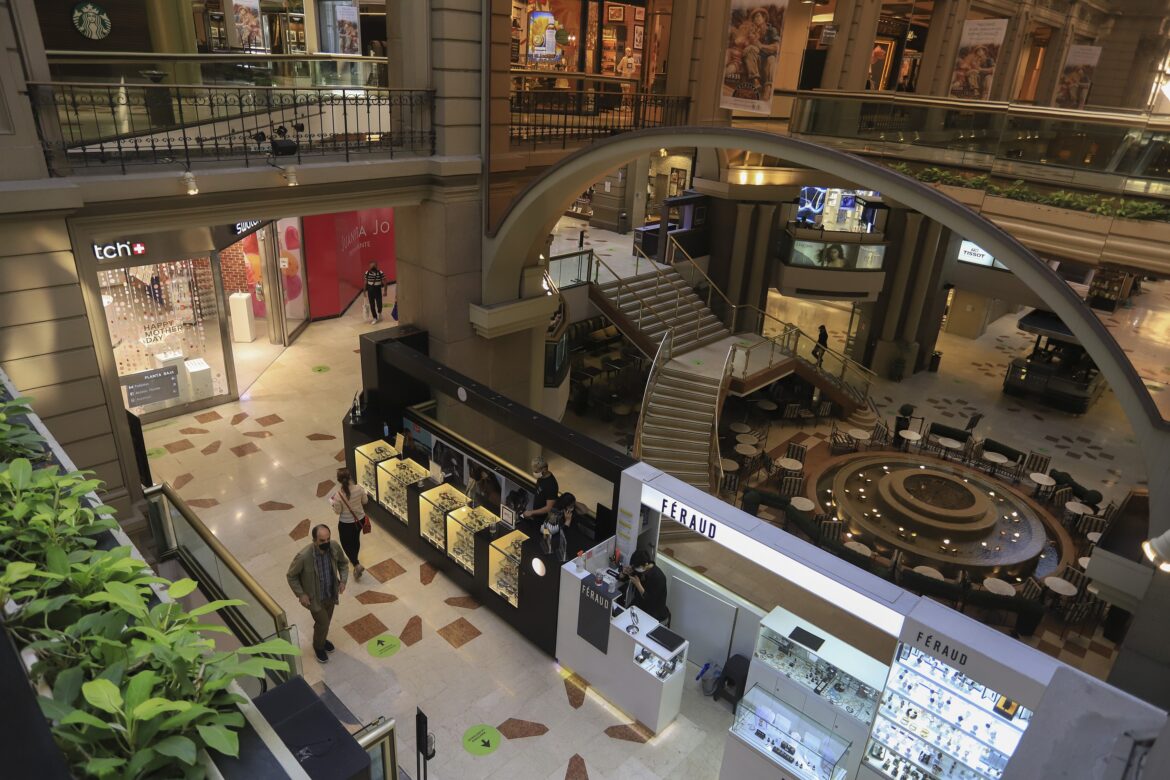 Los shoppings recuperan la normalidad con una tendencia alcista en las ventas