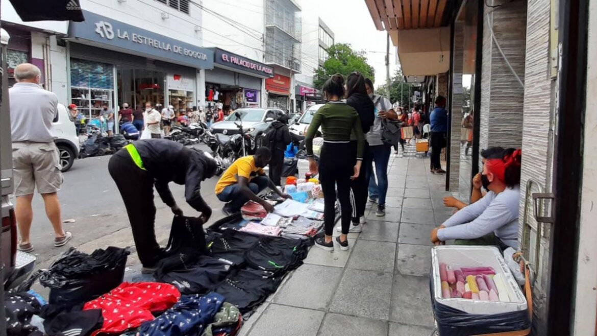 Creció la venta callejera durante agosto en CABA, pero bajó en relación a la prepandemia