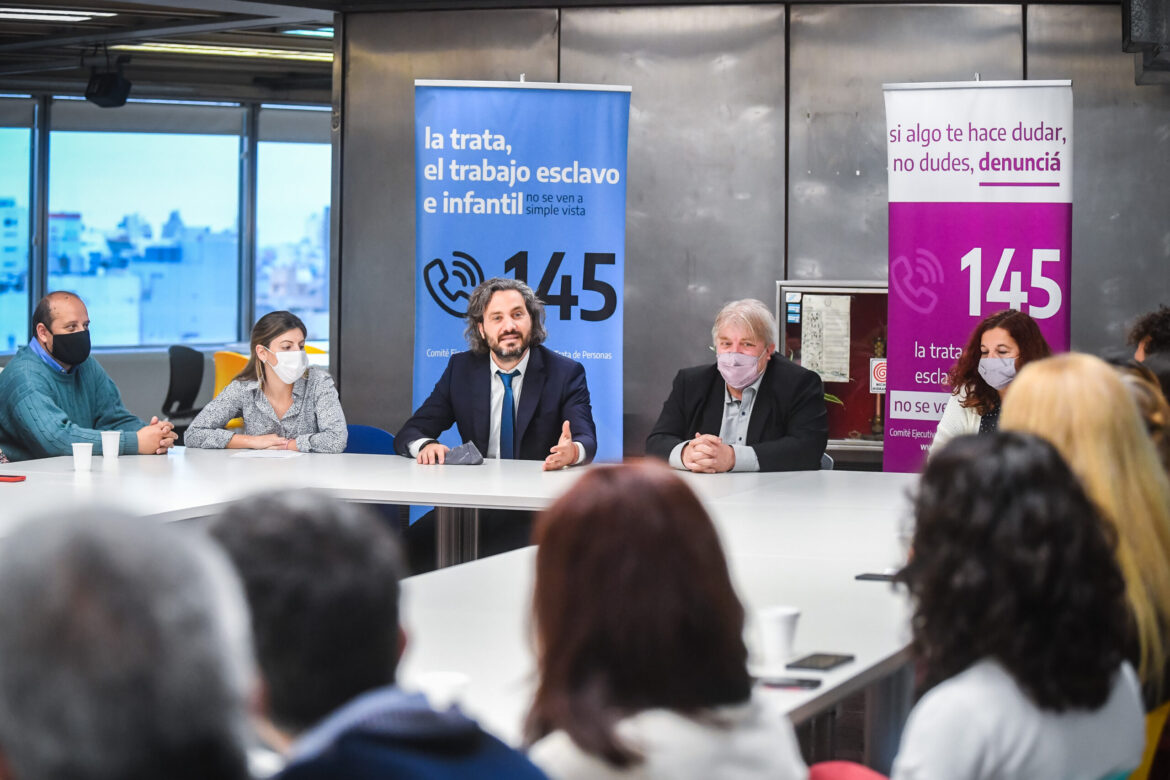 Cafiero encabezó el primer encuentro nacional del Comité contra la Trata