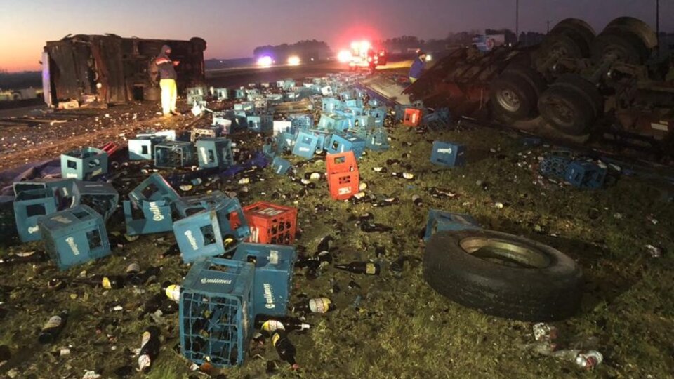 Un bebé de 4 meses muerto y seis heridos tras un choque múltiple en la Autovía 2, en Chascomús