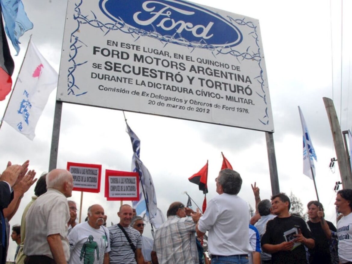 Confirman condenas a exdirectivos de Ford por secuestro y torturas a trabajadores de la empresa