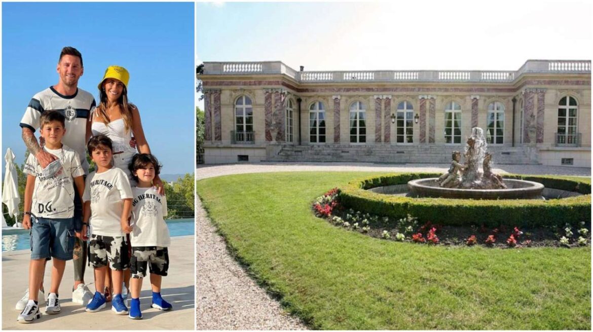 Messi y su familia vivirán en París en una casa cuyo alquiler cuesta 20.000 euros mensuales
