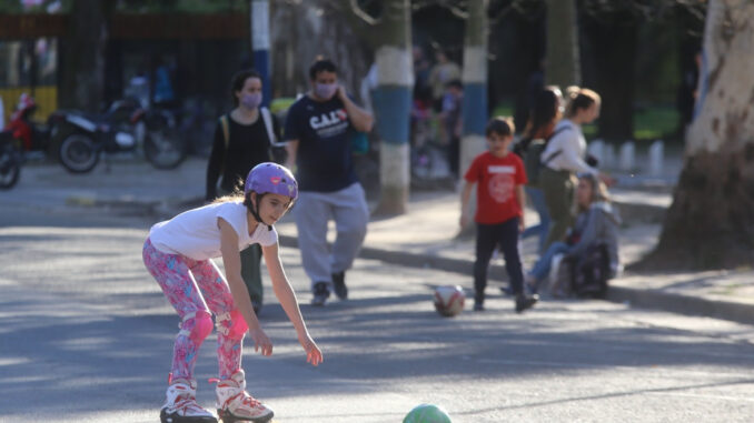 La Plata: Las calles del Paseo del Bosque vuelven a ser peatonales