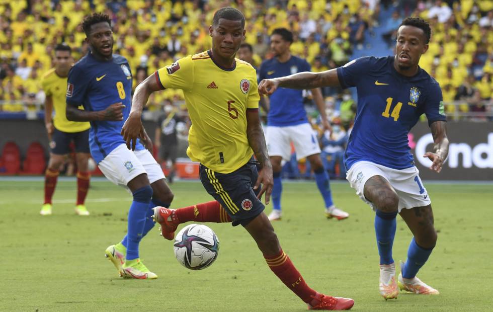 Brasil dejó sus primeros dos puntos en Eliminatorias al igualar con Colombia en Barranquilla