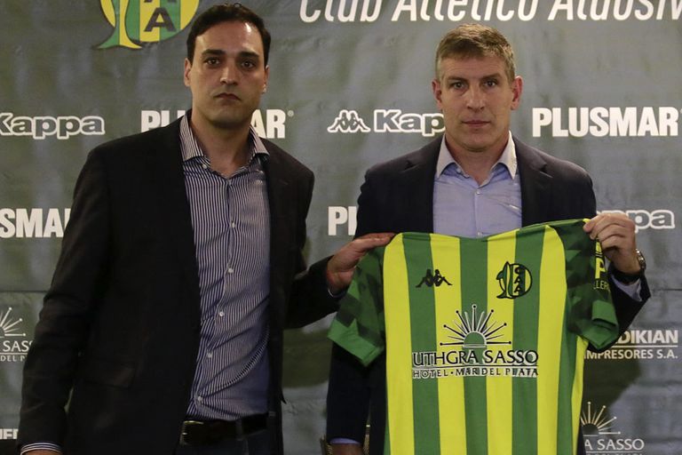 «Aldosivi debe desear cosas más importantes que salvarse del descenso», afirmó flamante DT Palermo