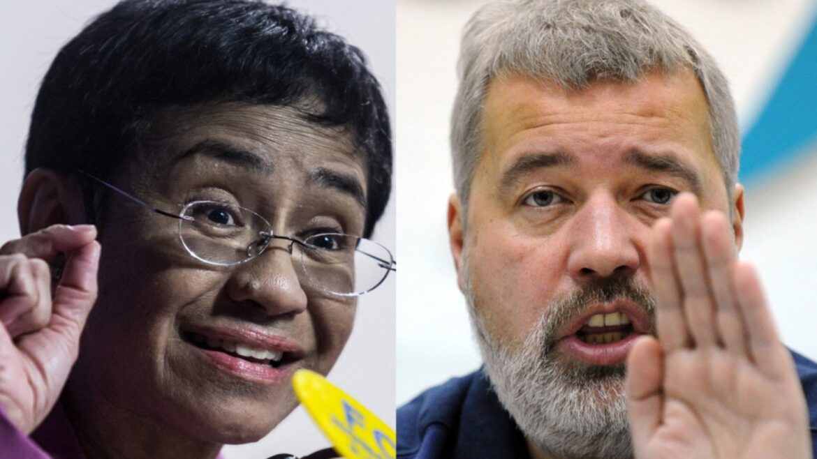 La periodista filipina Maria Ressa y el ruso Dimitri Muratov ganan el Nobel de la Paz
