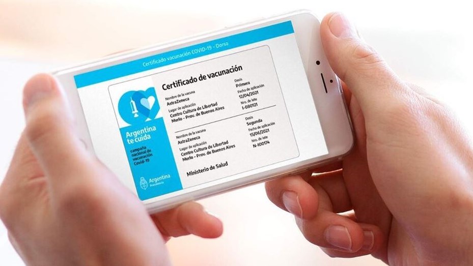 Desde noviembre el Reino Unido reconocerá certificados de vacunación de la Argentina
