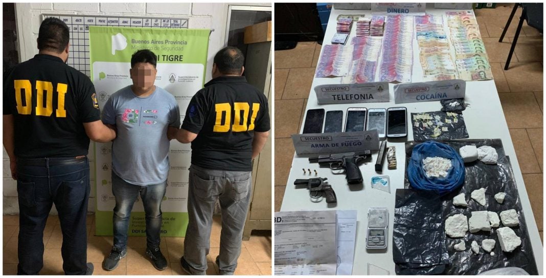 Un hombre detenido denunciado por un vecino que vendía drogas al menudeo en Tigre