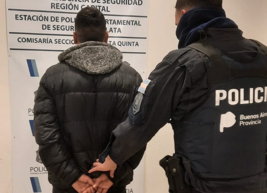 Atacó a golpes a su pareja embarazada y fue detenido cuando se daba a la fuga en La Plata