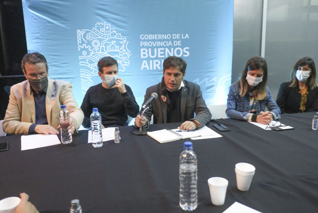 Kicillof apuntó a «recuperar un sector tan perjudicado como el turismo y la gastronomía»