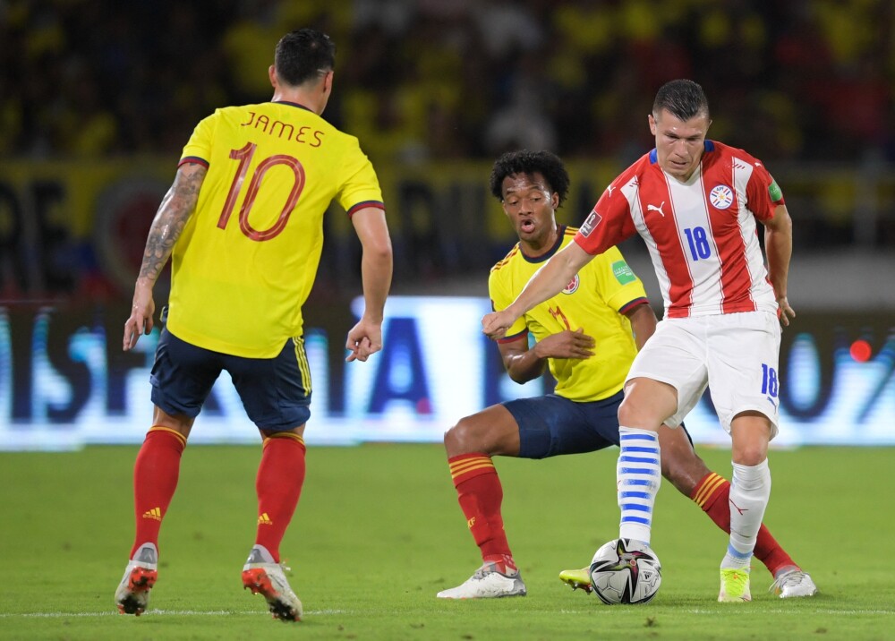 Colombia no pudo con Paraguay e igualó en Barranquilla por las Eliminatorias