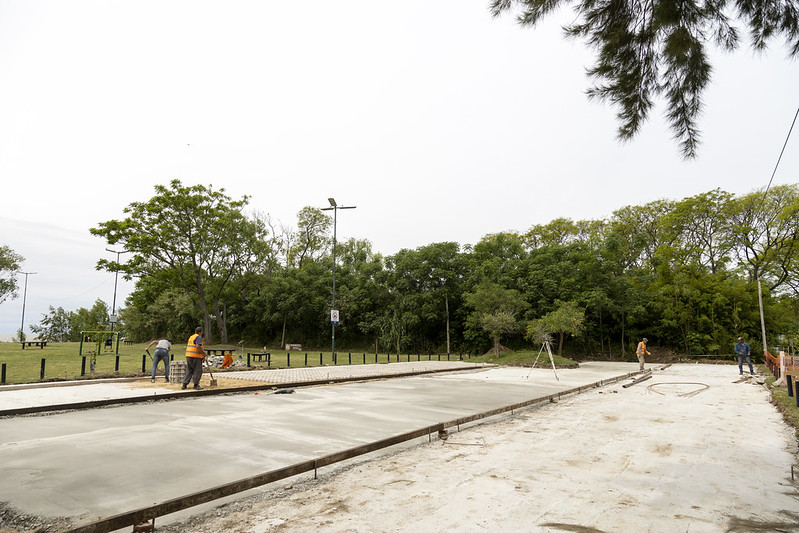 San Isidro: Nuevo estacionamiento en el parque público costero de Martínez