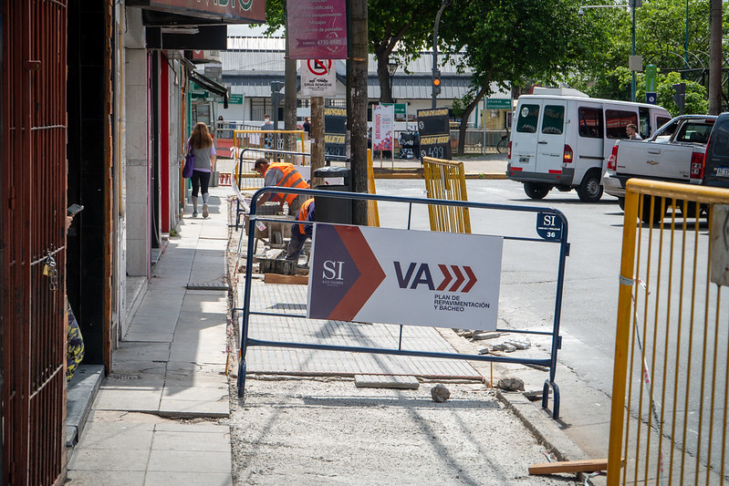 San Isidro: Nuevas veredas en el centro comercial de Villa Adelina