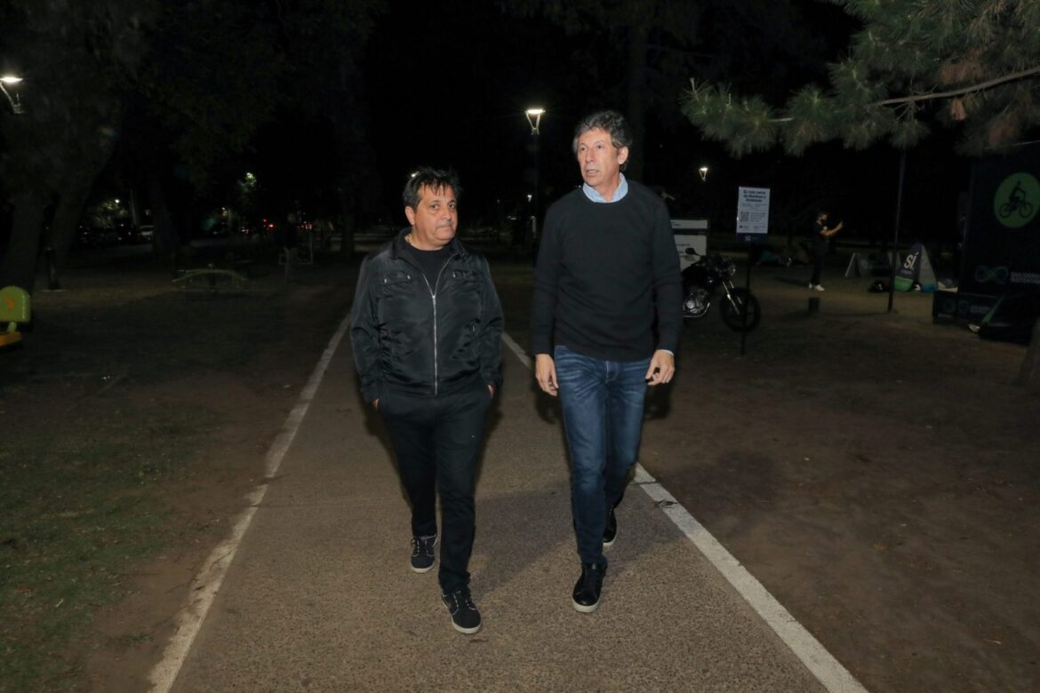 San Isidro: volvió el paseo de bicicletas nocturno