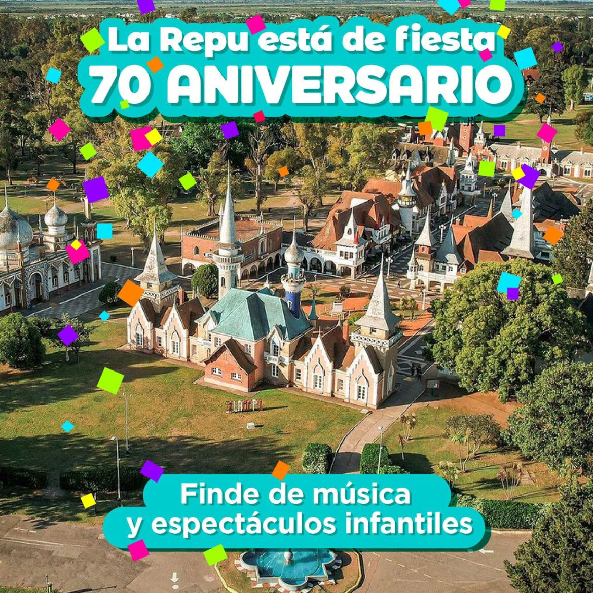 Con una celebración especial, comienzan los festejos por el 70º aniversario de “La Repu”