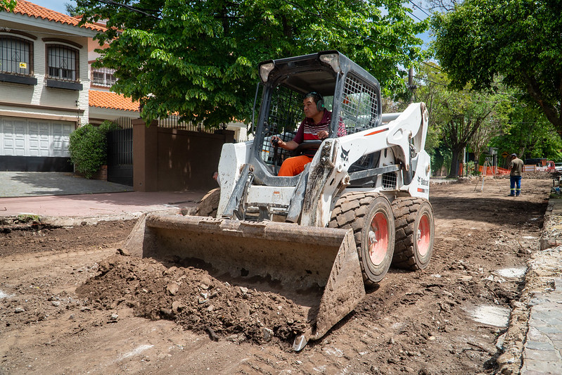 San Isidro: El Municipio renueva pavimentos en Martínez