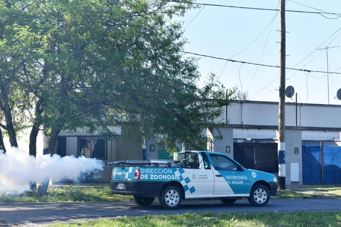 Campaña contra el dengue: avanzan los operativos de fumigación en los barrios platenses