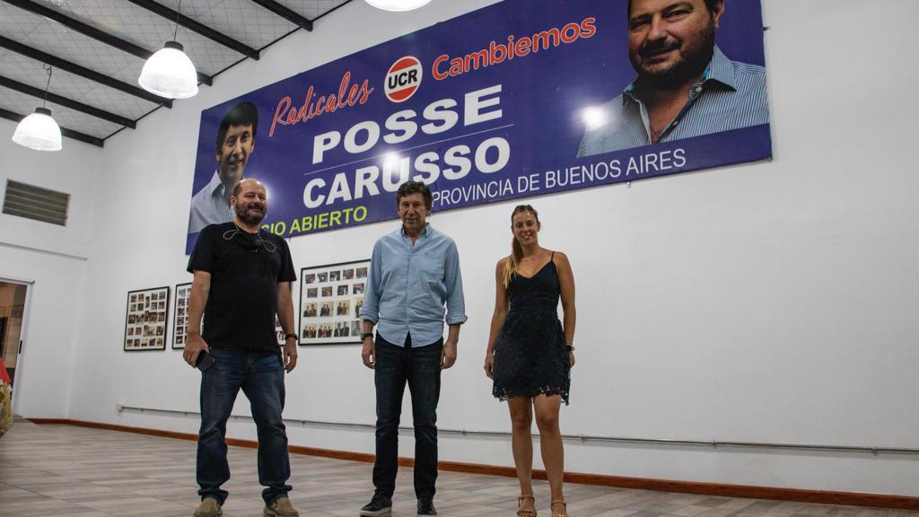 Protagonismo Radical cerró el año con Posse y Carusso en San Martín