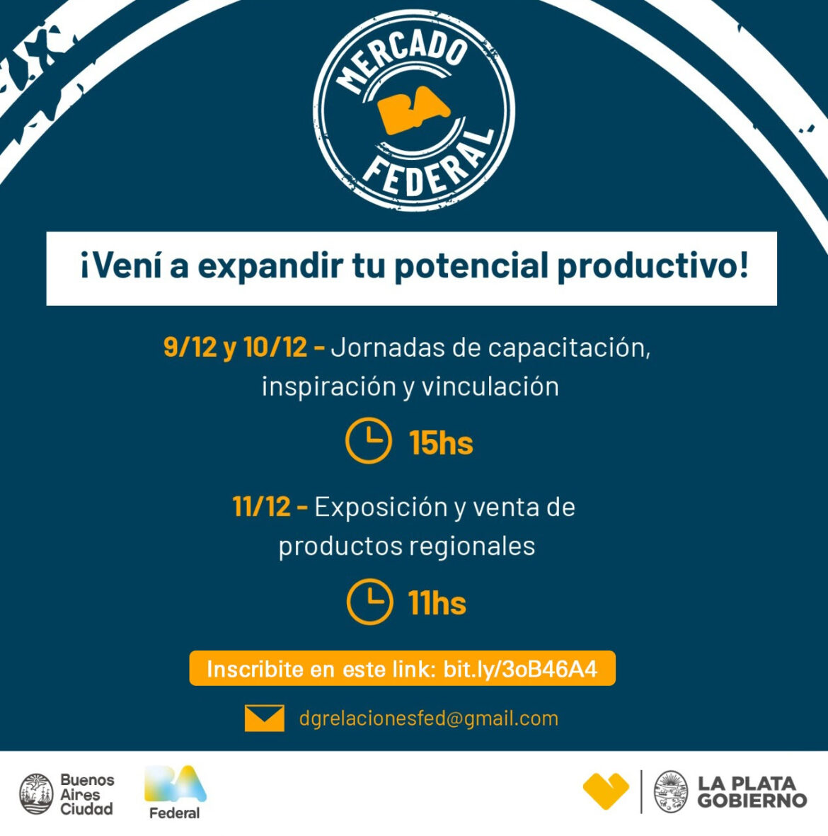 Convocan a artesanos, productores y pymes platenses a una jornada de vinculación empresarial y networking en CABA