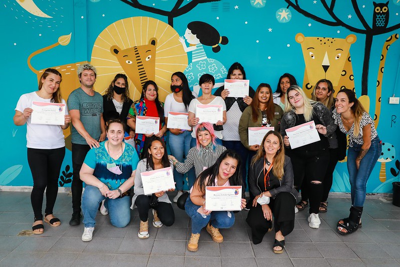 San Isidro: Se recibieron los asistentes de peluquería en » La Sede» de la cava